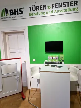 Beratungsplatz im Showroom